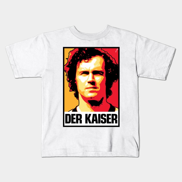 Der Kaiser - GERMANY Kids T-Shirt by DAFTFISH
